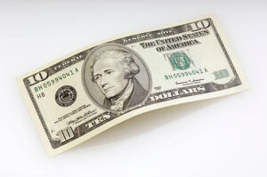 Counterfeit 10 Dollar Bills