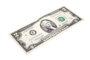 Counterfeit 2 Dollar Bills