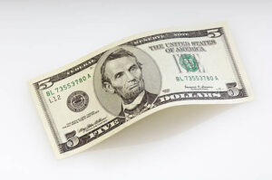 Counterfeit 5 Dollar Bills