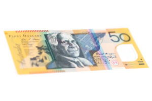 Counterfeit 50 Australian Dollar Notes