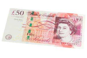 Counterfeit 50 Pound Notes