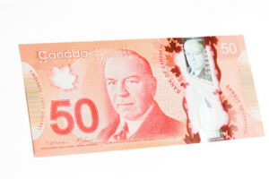 Counterfeit 50 Canadian Dollar Note