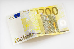 Counterfeit 200 Euro Notes