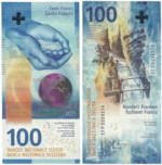 Counterfeit Swiss Franc 100 Franc Note