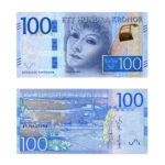 Counterfeit Swedish Krona 100 Kronor Note