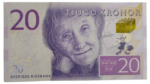 Counterfeit Swedish Krona 20 Kronor Note