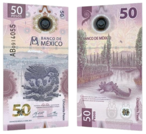 Counterfeit Mexican 50 Pesos Note