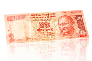 Counterfeit Indian Rupee 20 Note
