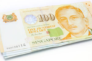 counterfeit 100 Singapore Dollar Notes