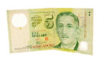 counterfeit singapore 5 note