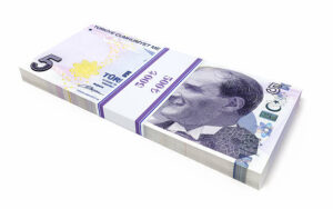 Counterfeit Turkish Lira 5 Note