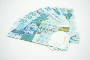 Counterfeit 20 Hong Kong Dollar Notes