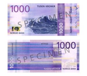 Counterfeit Norwegian Krone