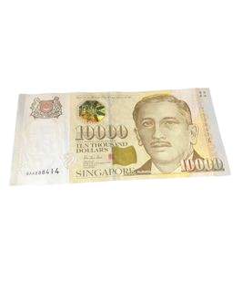 Counterfeit Singapore 10000 Note