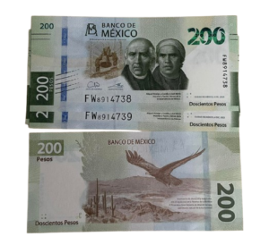 Counterfeit Mexican 200 Pesos Note