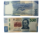 Counterfeit Mexican 500 Pesos Note